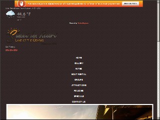 Web site www.sunsetinnresort.com, Sunset Inn Resort